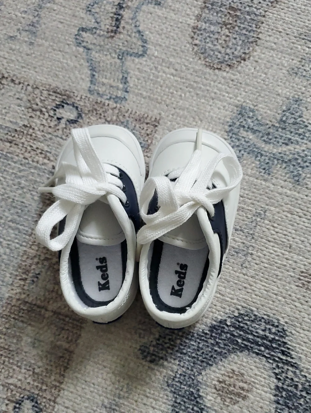 Keds Baby School Days Saddle Shoes Leather Sneakers Sz3